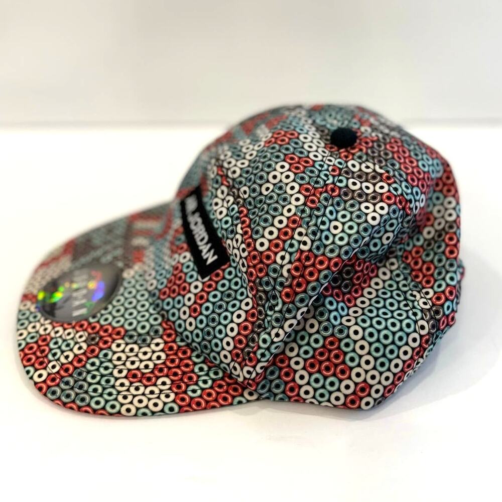 RARE Nike Air Jordan V Legacy Laney 2013 Adjustable Hat Cap- Multicolor - Picture 4 of 7